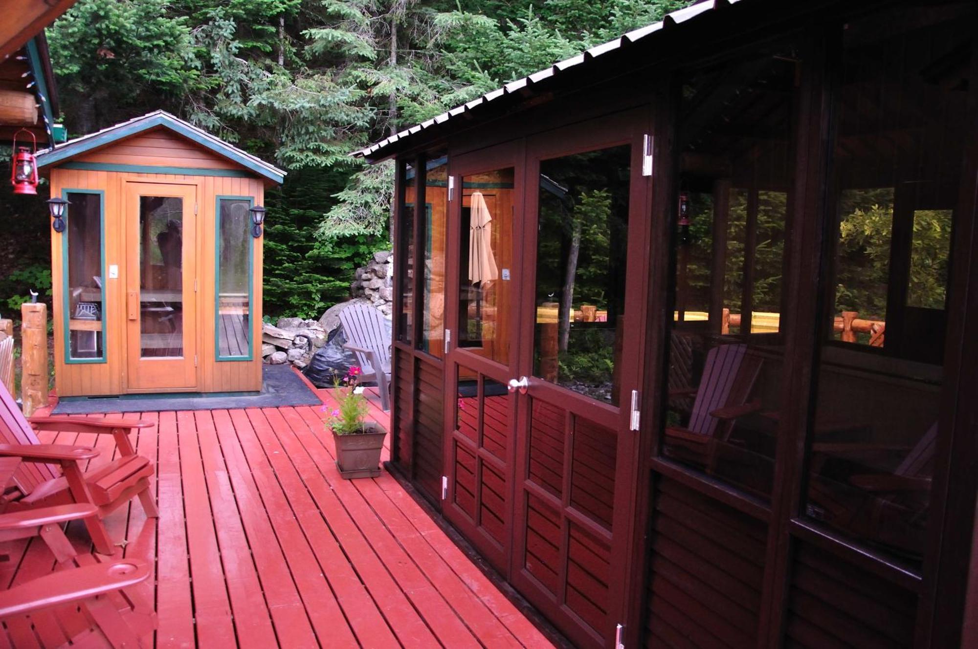 Les Cabanes Du Trappeur Wentworth-Nord Экстерьер фото